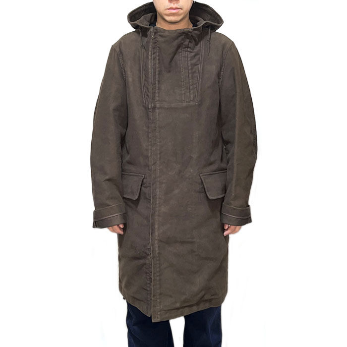 Helmut Lang 90's Moleskin P-coat Size 52
