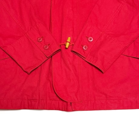 【USED】80's-90's GUCCI Red Toggle Jacket