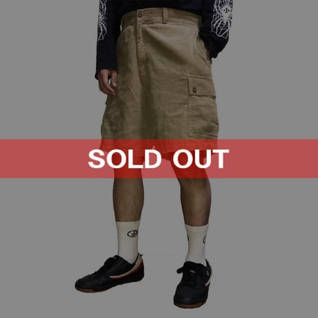 【USED】90'S POLO BY RALPH LAUREN CORDUROY CARGO SHORTS
