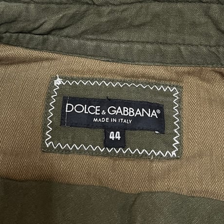 【USED】00's DOLCE & GABBANA DIRTY BIKER JACKET