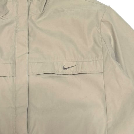 【USED】00's EURO NIKE LIGHT SHELL JACKET BEIGE