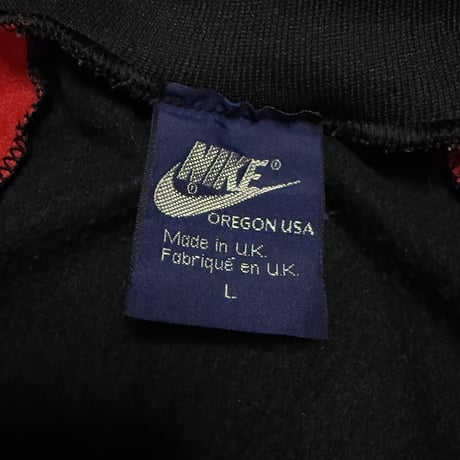 【USED】80's NIKE Air Jordan Wings Logo Track Jacket Made in UK