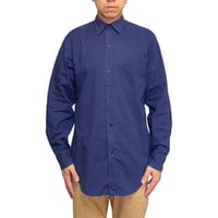 【USED】90's agnès b. homme ROYAL NAVY SHIRT