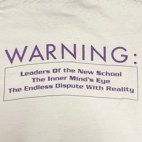 【USED】90's LEADERS OF THE NEW SCHOOL T.I.M.E T-SHIRT