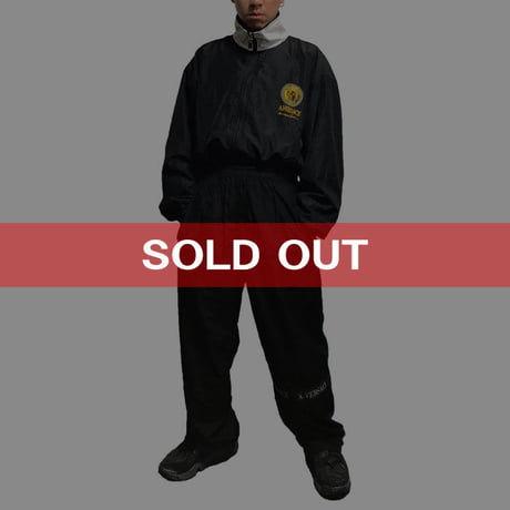 【USED】90'S A.VERSACE NYLON TRACK SUITS