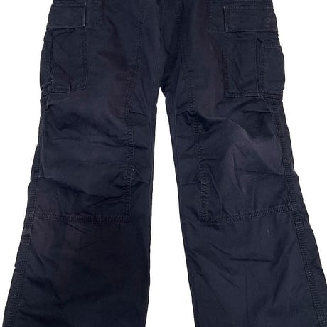 【USED】00'S TOMMY HILFIGER VINTAGE COTTON CARGO PANTS NAVY