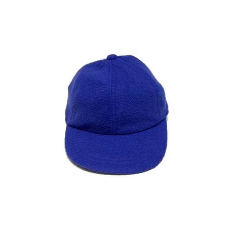 【DEAD STOCK】90's FLEECE 6-PANEL CAP BLUE