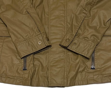 【USED】00's Marithe + Francois Girbaud PU COATED TRANSFORM JACKET SIZE:L