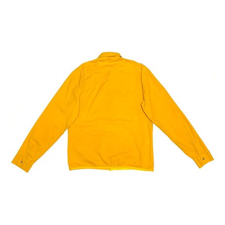【USED】00's HUGO BOSS Mustard Yellow Snap Button Shirt