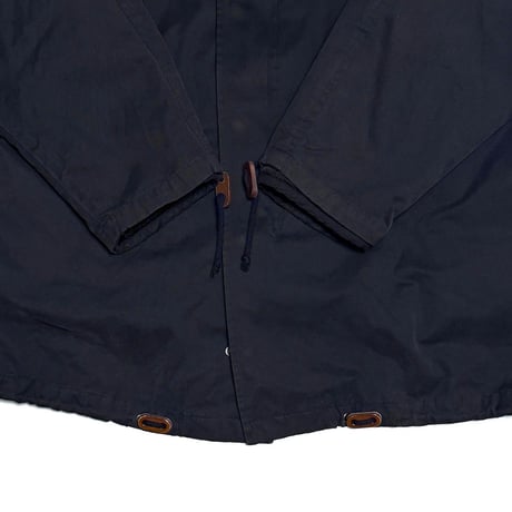 【USED】90's Giorgio Armani Reworked M-51 Style Mid-Length Coat Navy
