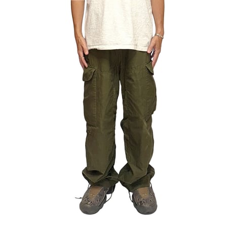 【USED】80's Canadian Army ECW Windproof Cargo Over Pants