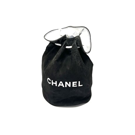 【USED】90's CHANEL DRAWSTRING MARINE BAG