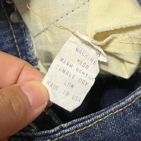 【USED】80'S SASSON JEANS CUT OFF DENIM PANTS