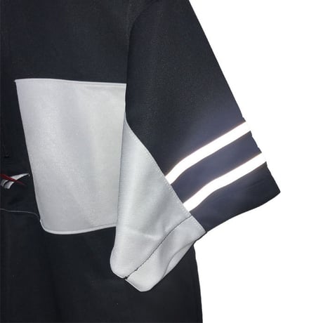 【USED】90'S REEBOK S/S REFLECTIVE TRACK TOP