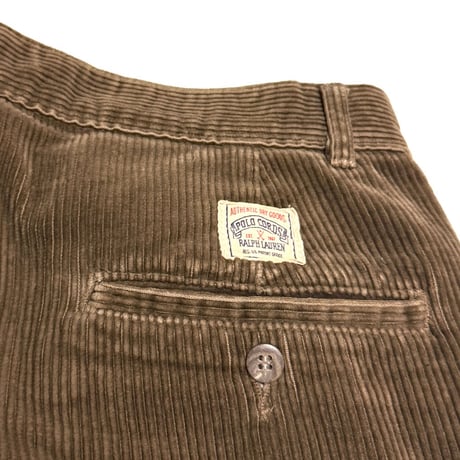 【USED】80's-90's Polo by Ralph Lauren CORDUROY SHORTS
