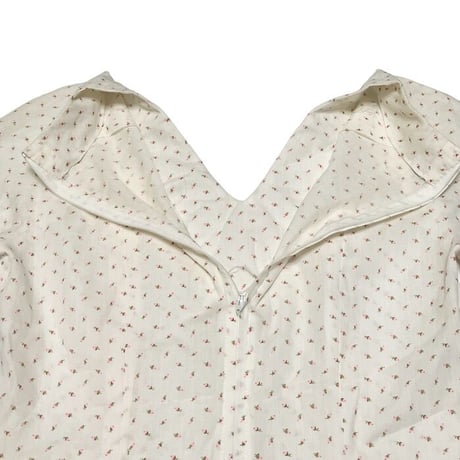 【USED】70'S BUD PATTERN DRESS