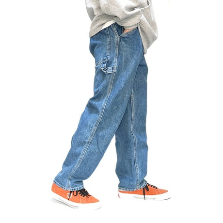 【USED】00'S LEVI'S SILVER TAB PAINTER DENIM PANTS