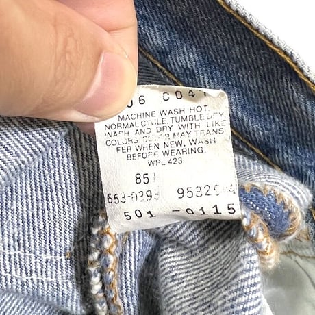 【USED】90'S LEVI'S 501 CUT-OFF JEANS MADE IN U.S.A.