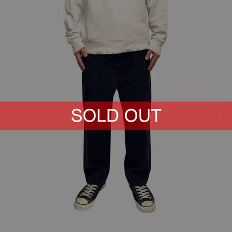 【USED】2010's JUNYA WATANABE COMME des GARÇONS Cotton Twill Deep-Rise Tapered Pants