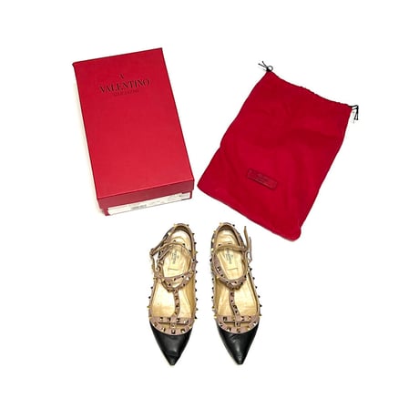 【USED】VALENTINO GARAVANI 2013 ROCKSTUD BALLET
