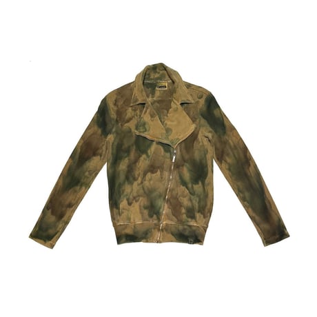 【USED】00's FREDDY EMBOSSED COTTON RIDERS JACKET