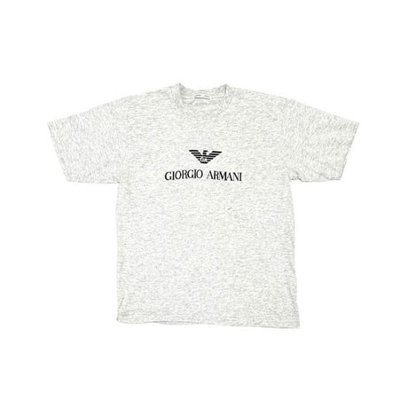 【USED】90'S EMPORIO ARMANI LOGO T-SHIRT
