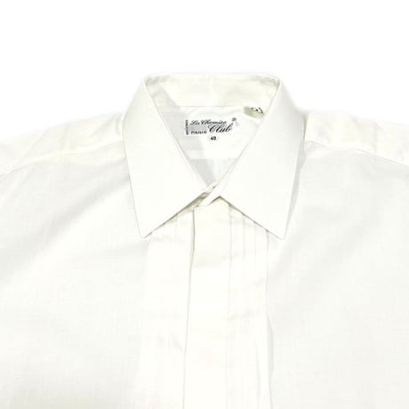 【USED】80'S EURO DRESS SHIRT MADE IN FRANCE