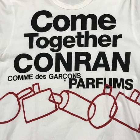 【USED】COMME DES GARÇONS PARFUMS T-SHIRT "CONRAN"