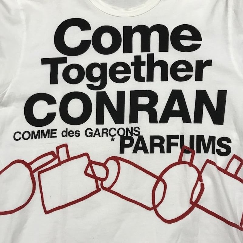☆ COMME des GARÇONS PARFUMS Tshirt ☆ USED】COMME DES GARÇONS PARFUMS T-SHIRT 