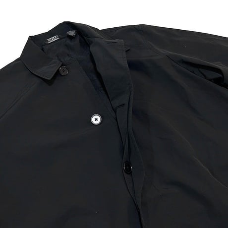 【USED】90'S-00'S DKNY COTTON NYLON COAT BLACK