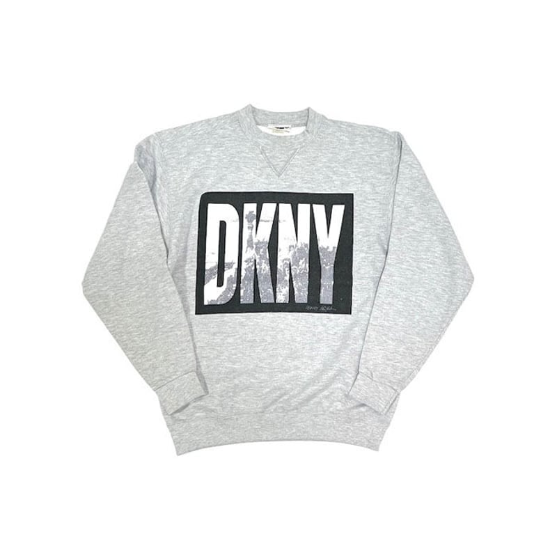 USED】90'S DKNY JEANS STATUE OF LIBERTY LOGO SW USED】90'S DKNY JEANS STATUE OF LIBERTY LOGO SW