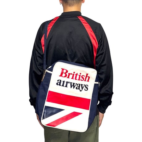 【USED】70's British Airways Promotional Shoulder Bag