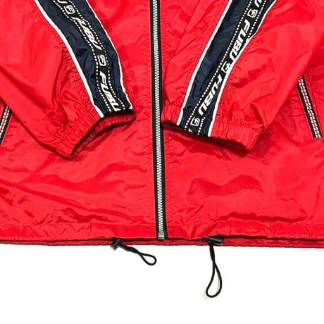 【USED】90'S FUBU SPORTS POLY ZIP-UP JACKET