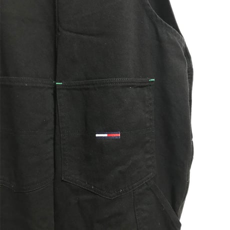 【DEADSTOCK】90'S  TOMMY JEANS OVERALLS BLACK