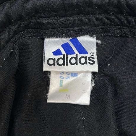 【USED】90'S-00'S ADIDAS PERFORMANCE LOGO TRACK PANTS BLACK