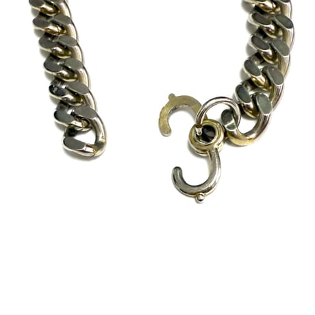 【USED】Vintage ID BRACELET NICKEL SLVER
