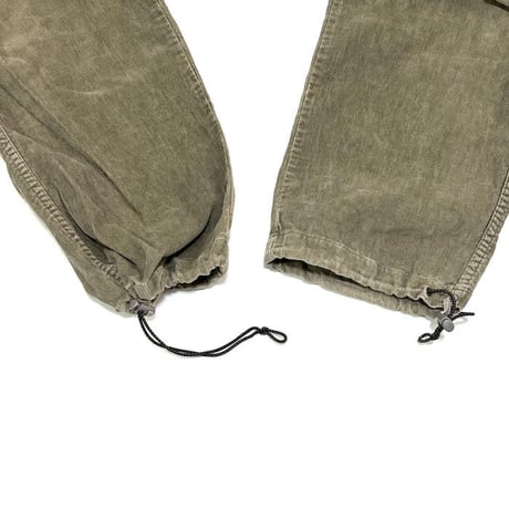 【USED】90'S-00'S STUSSY CORDUROY CARGO PANTS