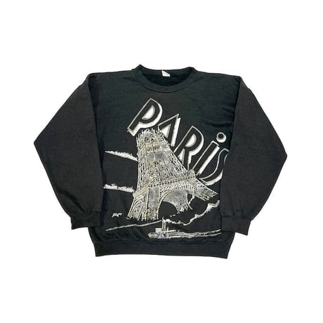 【USED】80'S PARIS LA TOUR EIFFEL SWEATSHIRT