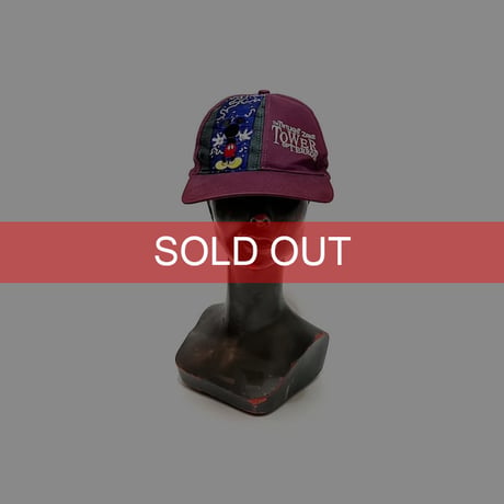 【USED】90's DISNEY The TWILIGHT ZONE TOWER OF TERROR CAP