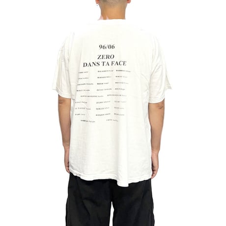 【USED】80'S-90'S ZERO DANS TA FACE T-SHIRT