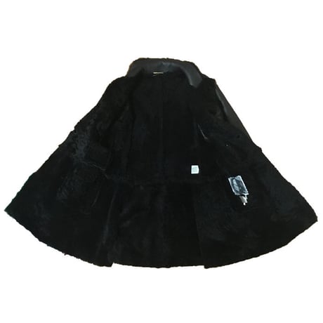 【USED】90'S VIVIENNE WESTWOOD GOLD LABEL MEN'S MOUTON COAT BLACK