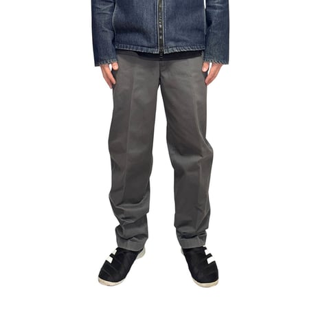 【USED】00's L.L.Bean COTTON CHINO PANTS GRAY