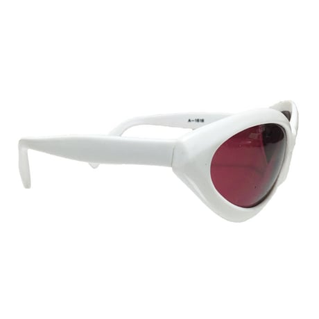 【DEAD STOCK】90'S ITALIAN DESIGN CYBER GLASSES