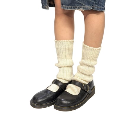 【DEAD STOCK】70's fal ITALY KNIT SOCKS