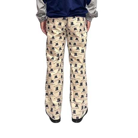 【USED】VICTOR & ROLF Monsieur 2003 SILK HAT PRINTED TROUSERS