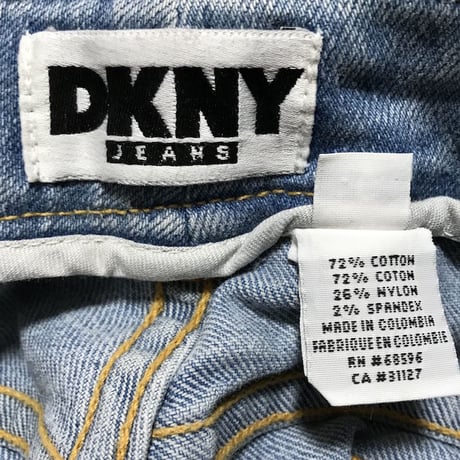【USED】90'S DKNY JEANS CUTOFF DENIM PANTS