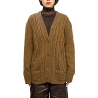 【USED】50's Hooper made in italy by selma MOHAIR CARDIGAN