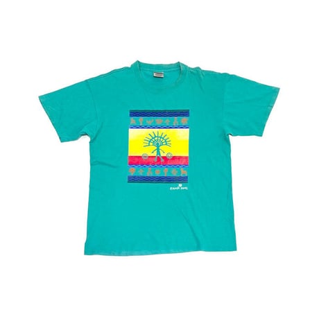 【USED】90'S COLUMBIA LEGENDS PETROGLYPH T-SHIRT