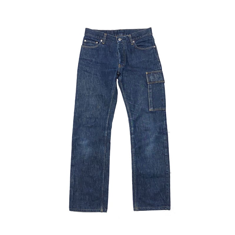 HELMUT LANG 本人期 CARGO POCKET JEANS USED】HELMUT LANG 1998 CARGO POCKET JEANS | KON