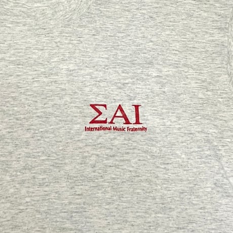 【USED】90's Sigma Alpha Iota International Music Fraternity L/S T-SHIRT